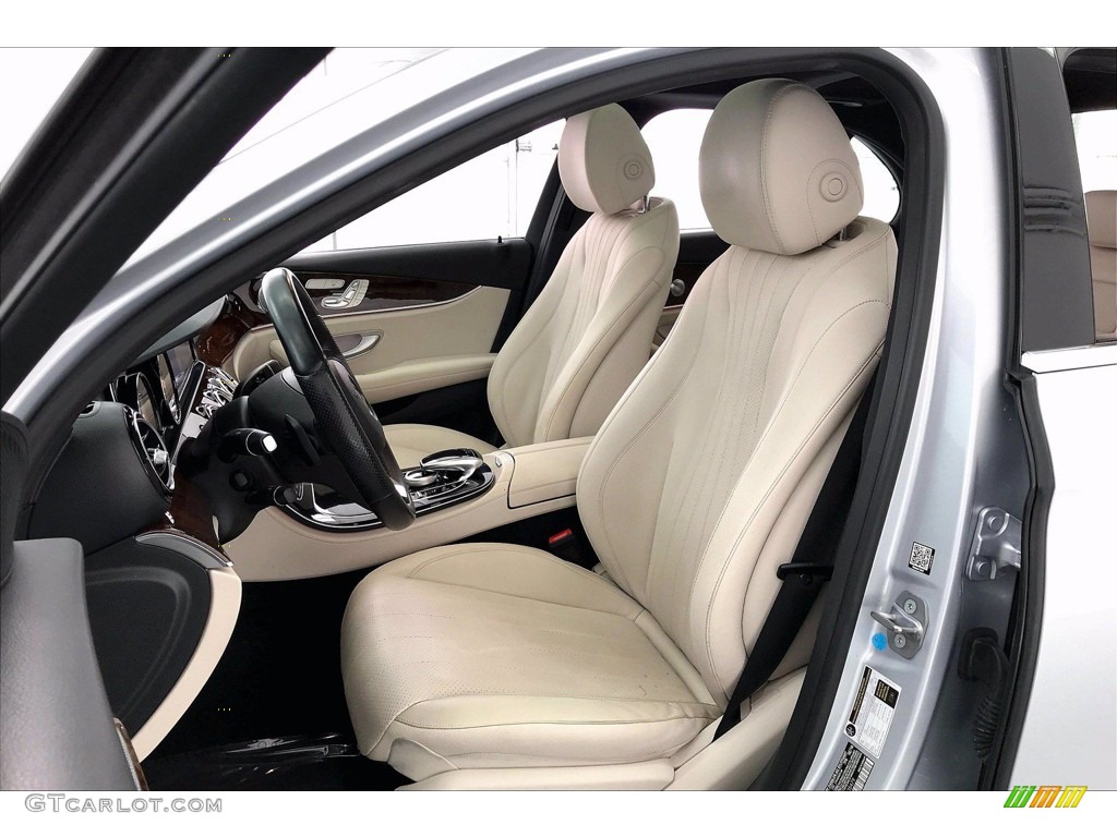 Macchiato Beige/Black Interior 2018 Mercedes-Benz E 300 Sedan Photo #141755442