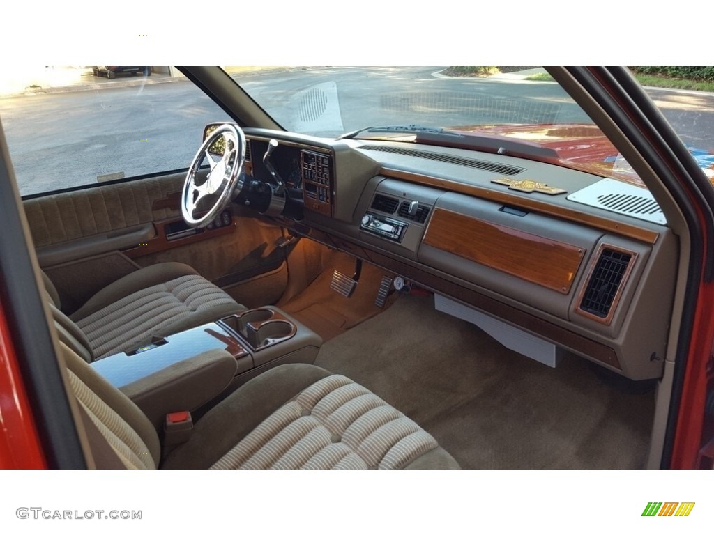 Tan Interior 1993 Chevrolet C/K C1500 Regular Cab Photo #141755505