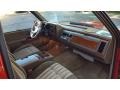 1993 Chevrolet C/K Tan Interior Front Seat Photo