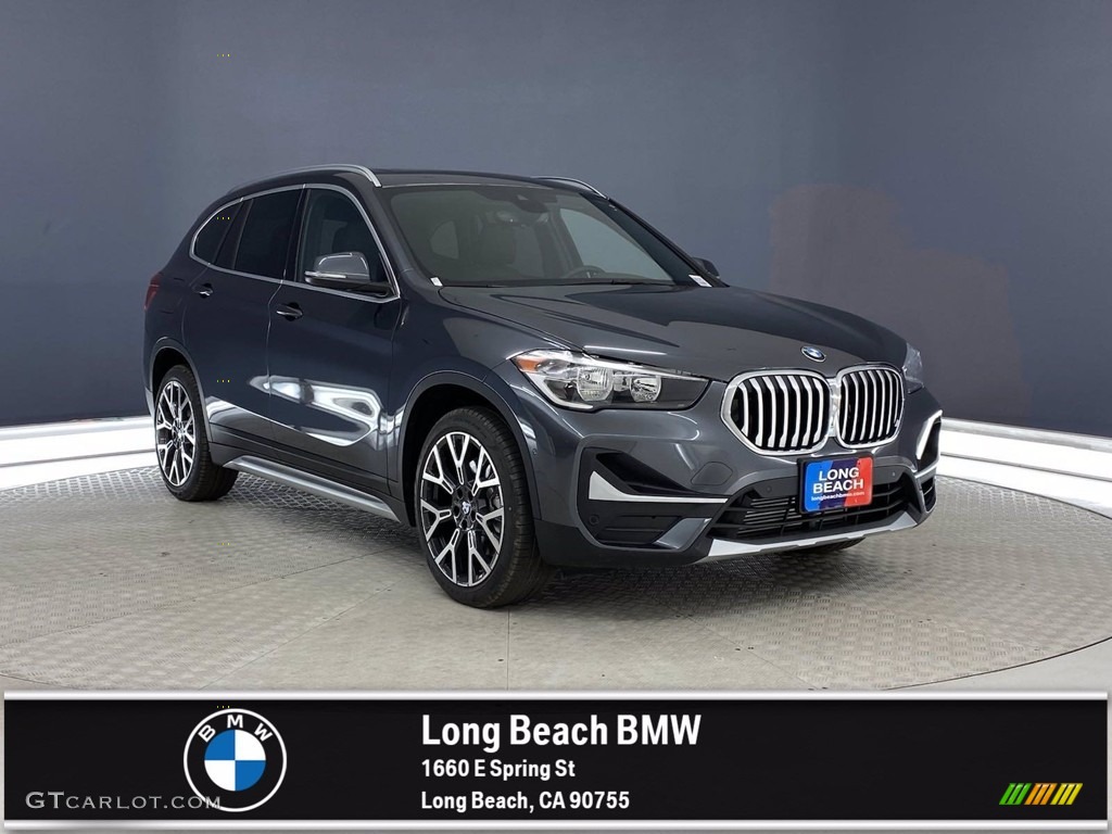 2021 X1 sDrive28i - Mineral Gray Metallic / Black photo #1