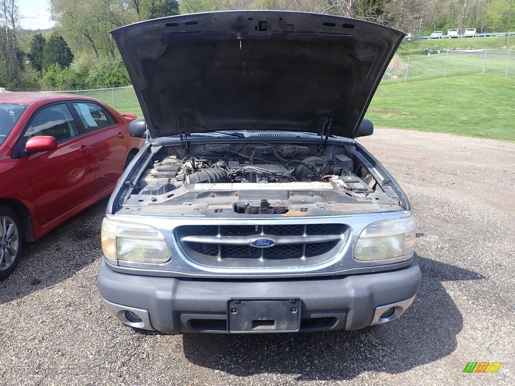1999 Explorer XLT 4x4 - Black Clearcoat / Dark Graphite photo #5
