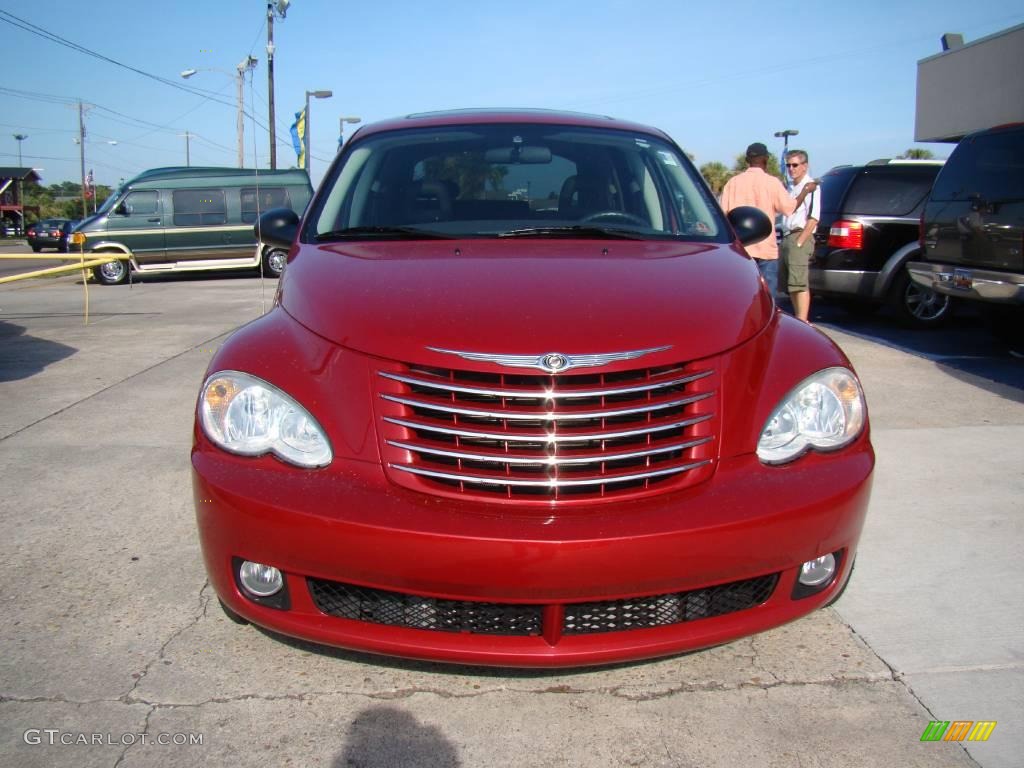 2006 PT Cruiser Limited - Inferno Red Crystal Pearl / Pastel Slate Gray photo #3