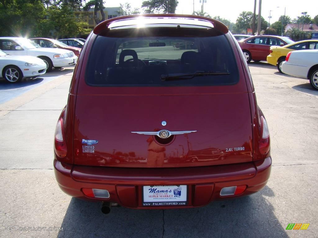2006 PT Cruiser Limited - Inferno Red Crystal Pearl / Pastel Slate Gray photo #7