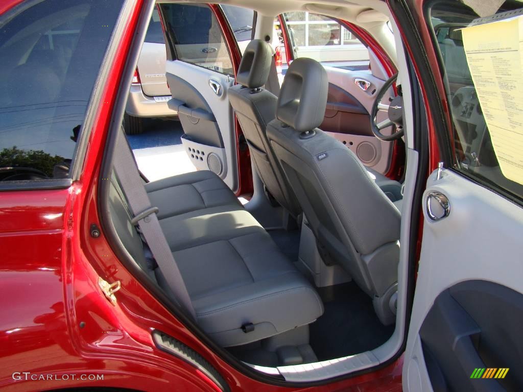 2006 PT Cruiser Limited - Inferno Red Crystal Pearl / Pastel Slate Gray photo #12