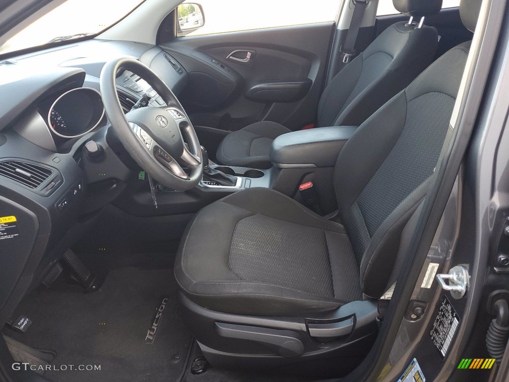 2014 Tucson GLS - Shadow Gray / Black photo #4