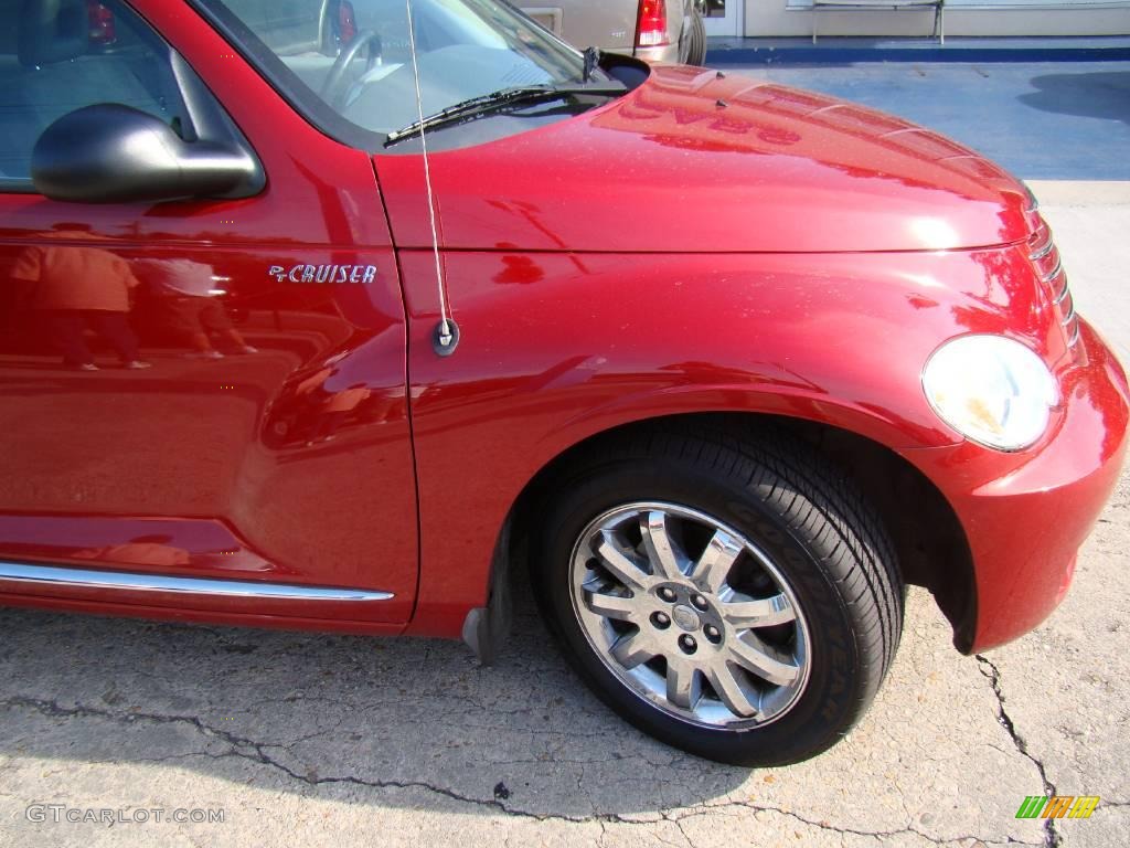 2006 PT Cruiser Limited - Inferno Red Crystal Pearl / Pastel Slate Gray photo #21