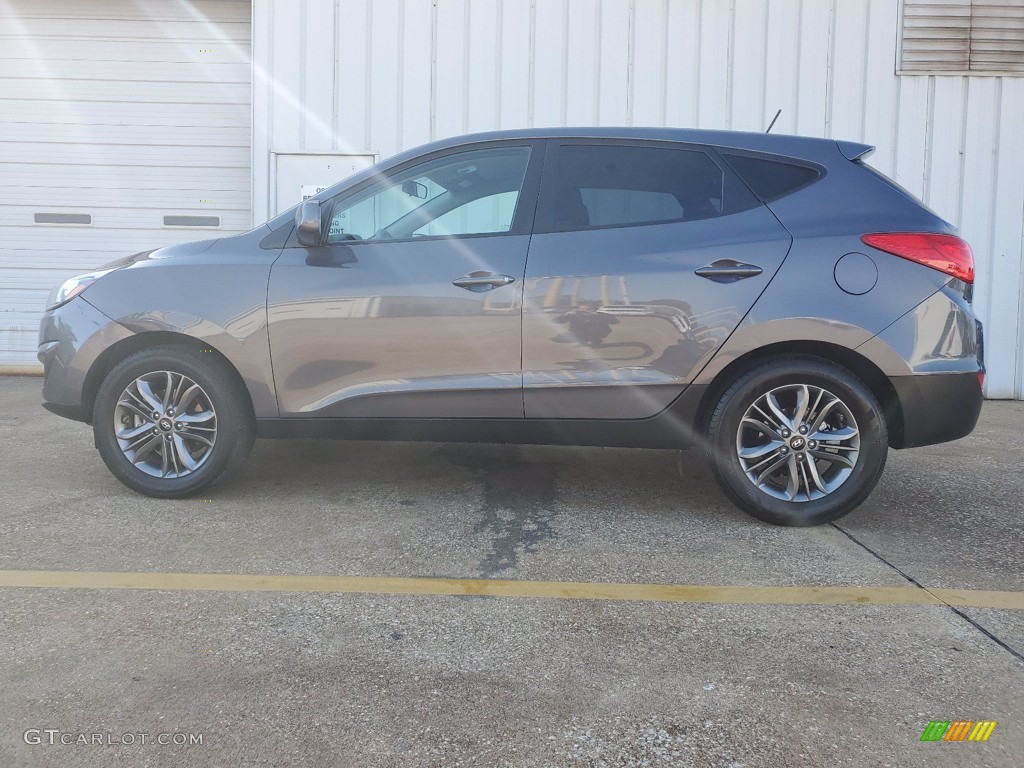 2014 Tucson GLS - Shadow Gray / Black photo #7