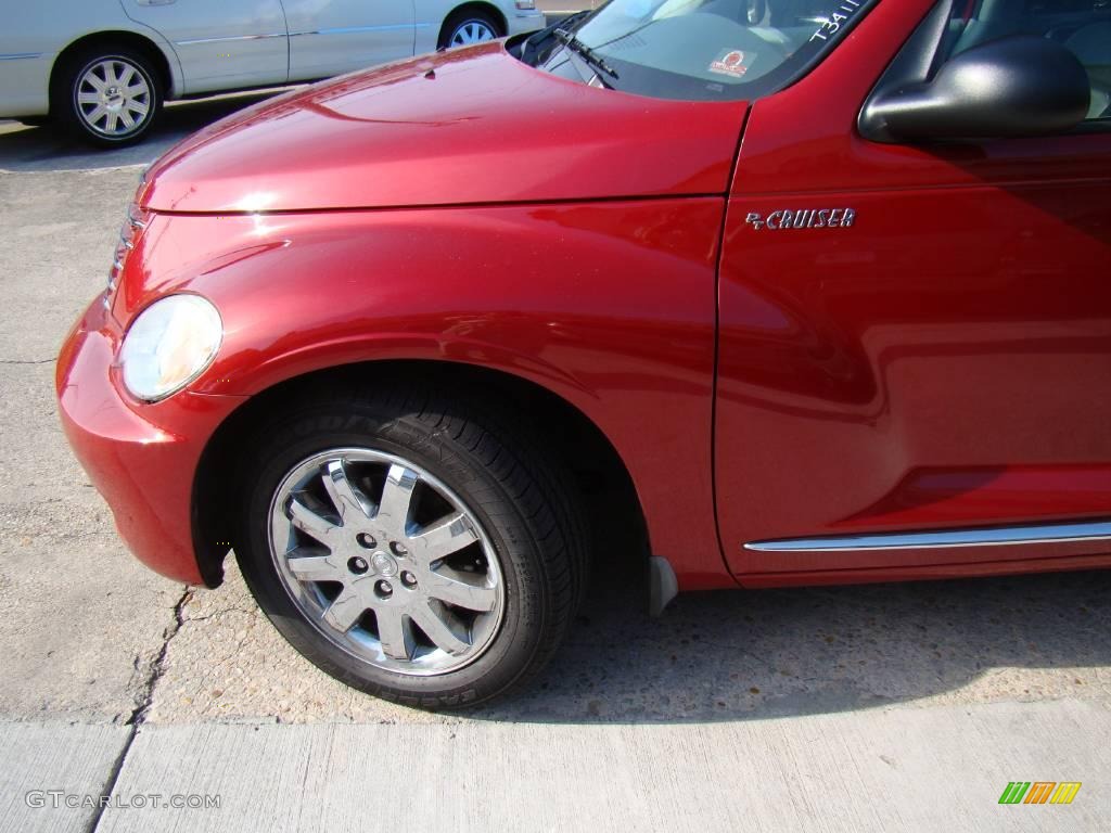 2006 PT Cruiser Limited - Inferno Red Crystal Pearl / Pastel Slate Gray photo #22
