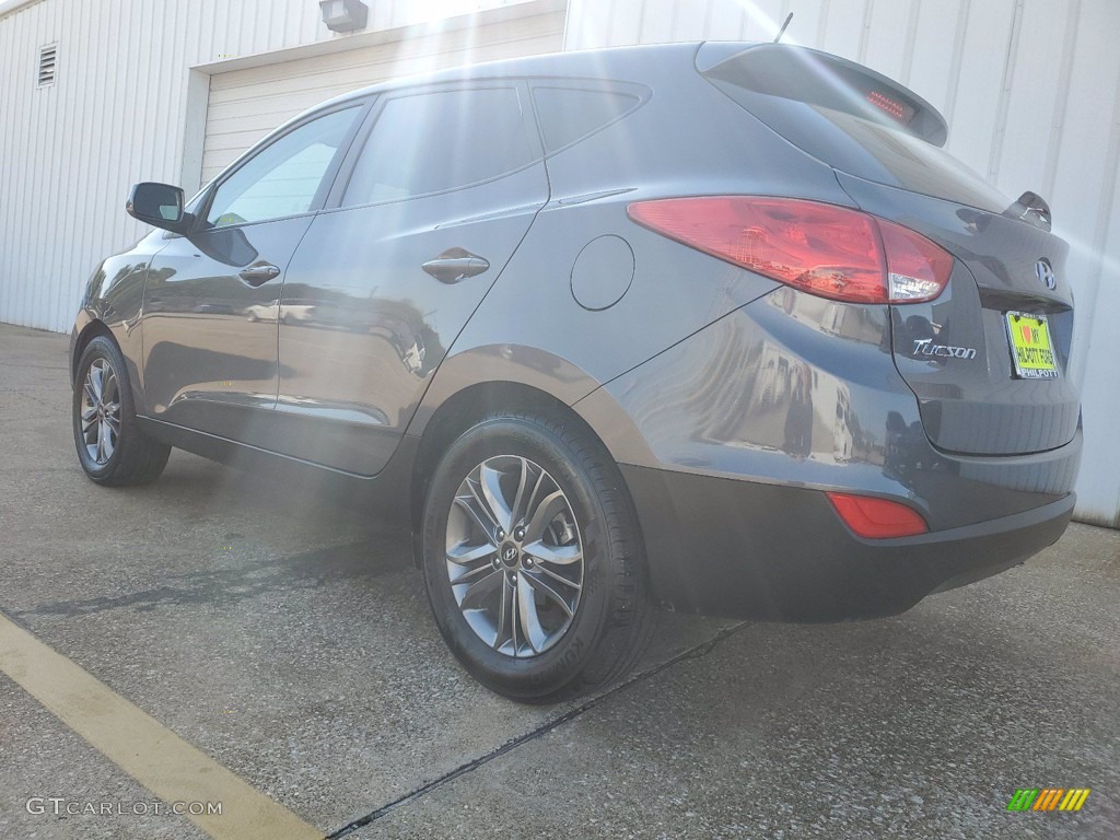 2014 Tucson GLS - Shadow Gray / Black photo #11