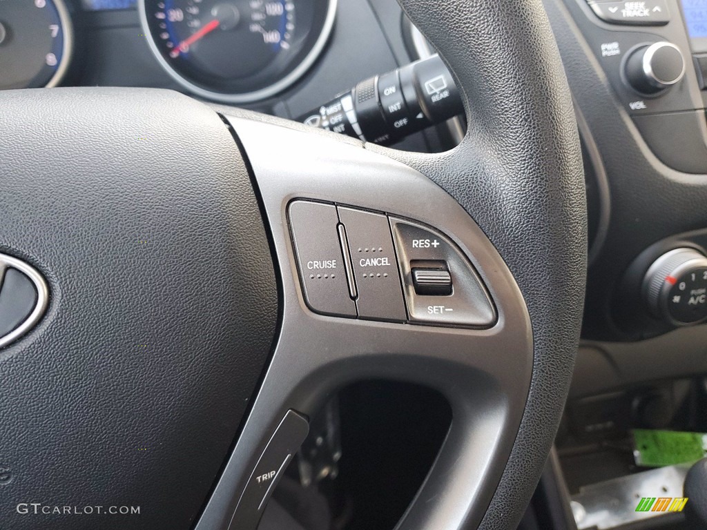2014 Tucson GLS - Shadow Gray / Black photo #17