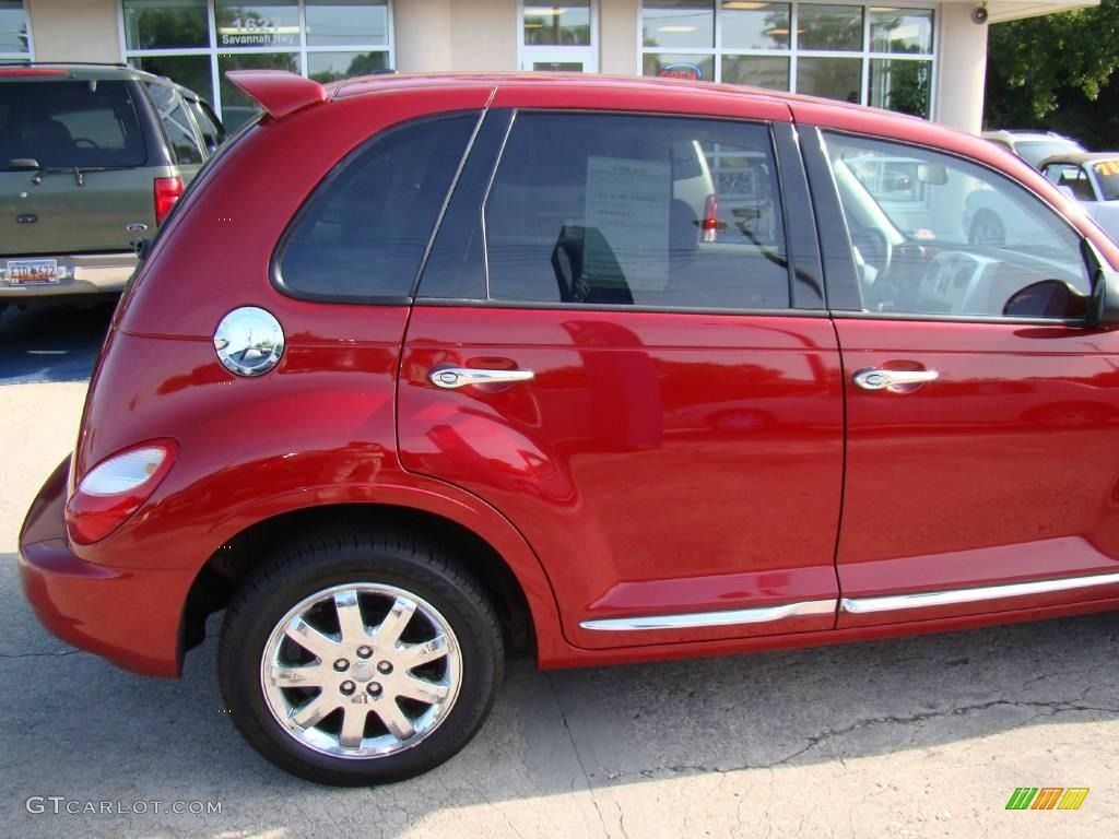 2006 PT Cruiser Limited - Inferno Red Crystal Pearl / Pastel Slate Gray photo #24
