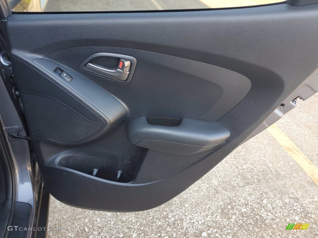2014 Tucson GLS - Shadow Gray / Black photo #23