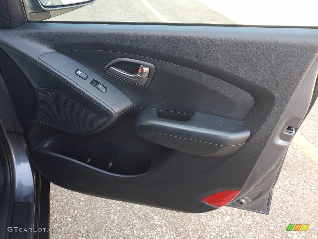 2014 Tucson GLS - Shadow Gray / Black photo #25