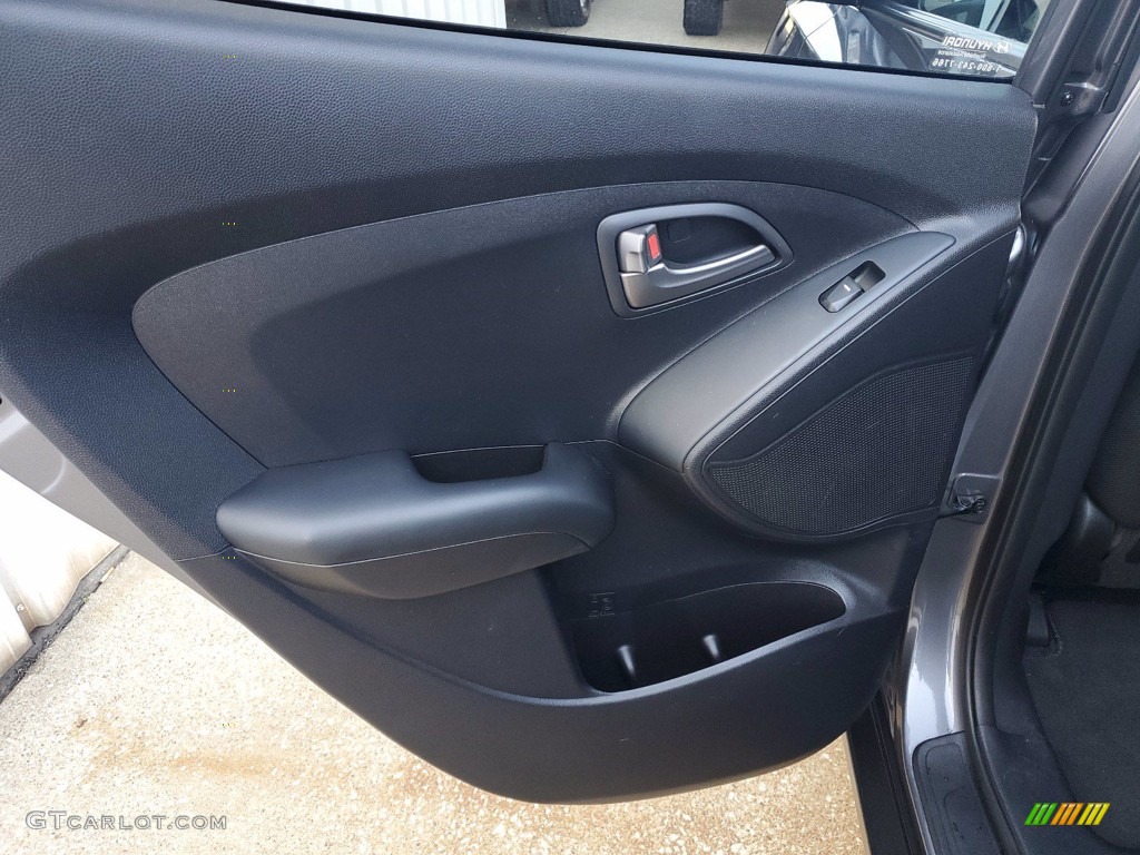 2014 Tucson GLS - Shadow Gray / Black photo #28