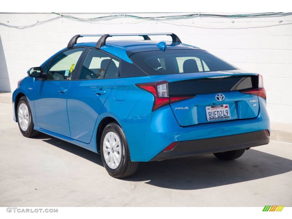 2021 Prius L Eco - Electric Storm Blue / Black photo #2