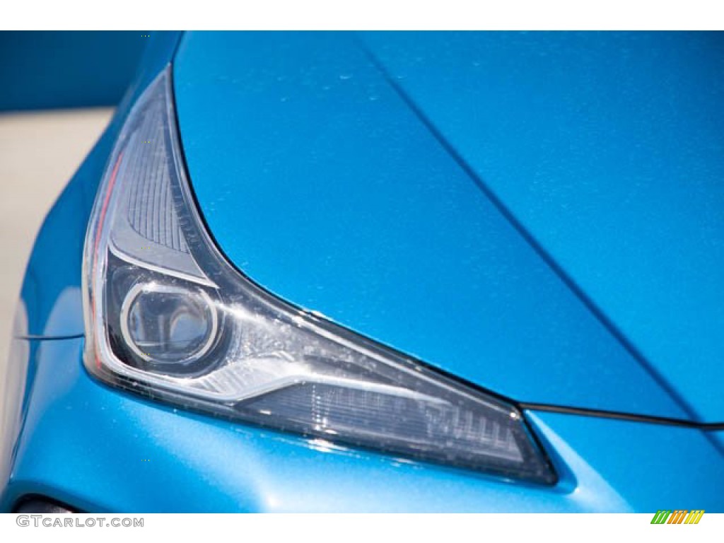 2021 Prius L Eco - Electric Storm Blue / Black photo #8
