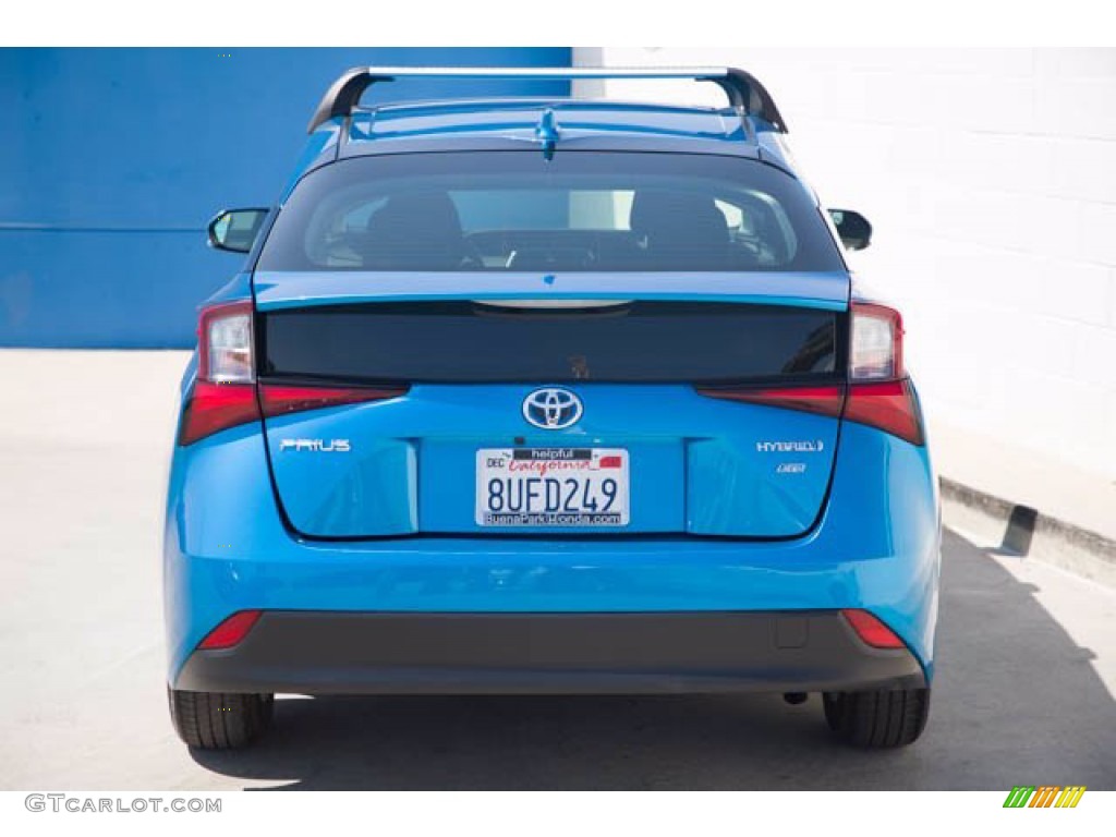 2021 Prius L Eco - Electric Storm Blue / Black photo #11
