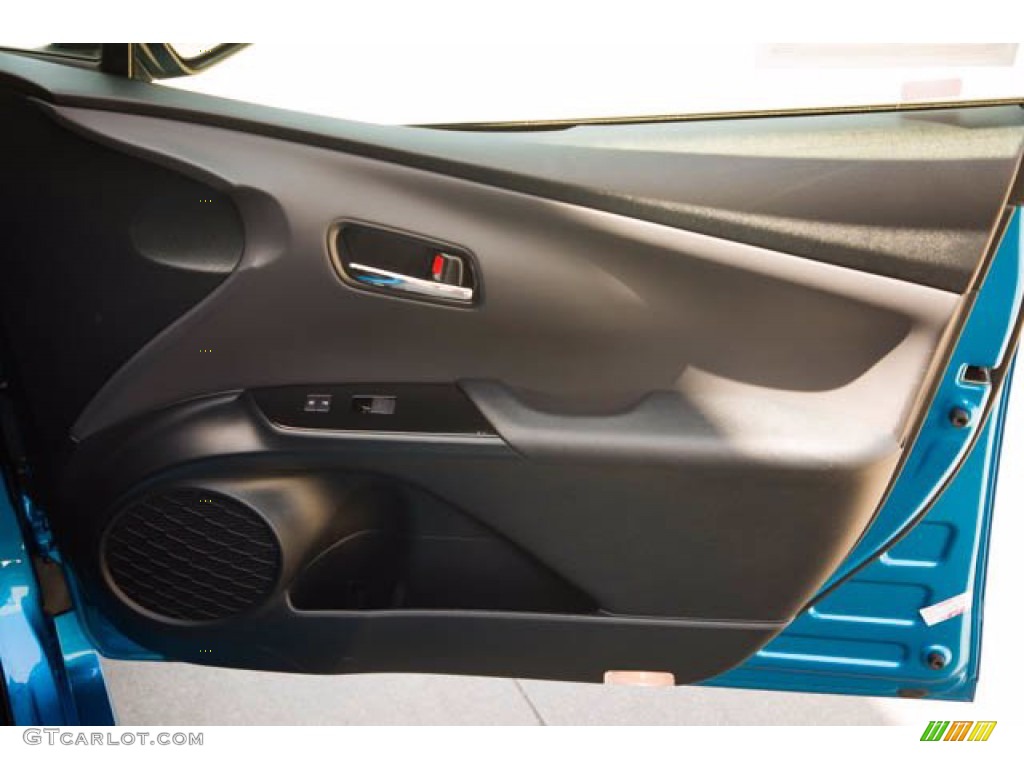 2021 Toyota Prius L Eco Black Door Panel Photo #141760278