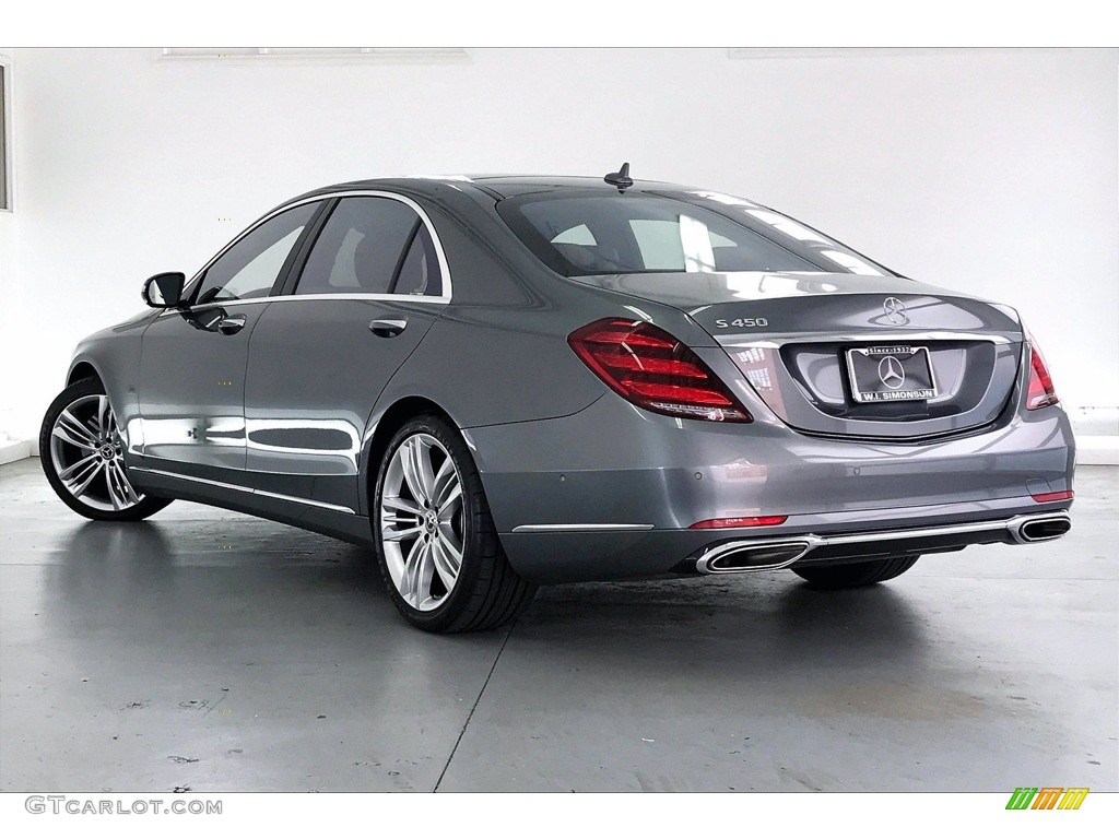 2020 S 450 Sedan - Selenite Grey Metallic / Black photo #10