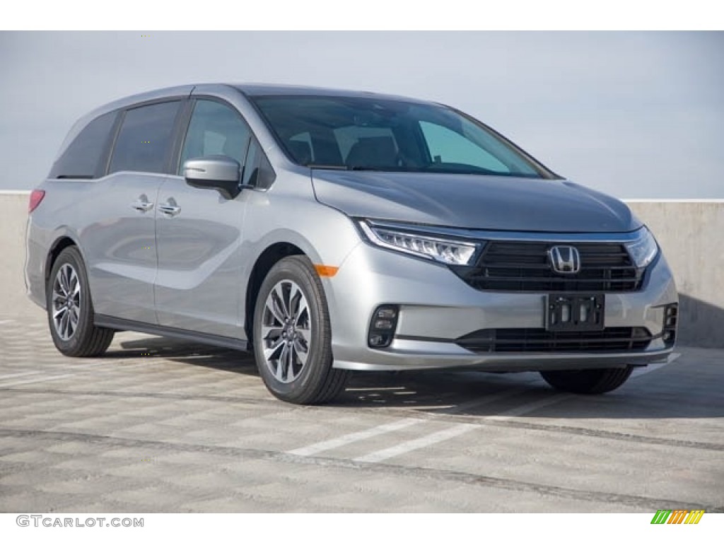Lunar Silver Metallic 2022 Honda Odyssey EX-L Exterior Photo #141761134