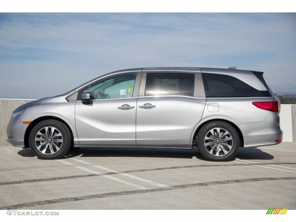 Lunar Silver Metallic 2022 Honda Odyssey EX-L Exterior Photo #141761149