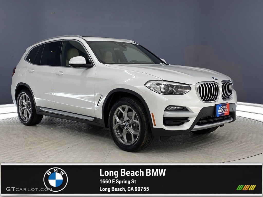 Mineral White Metallic BMW X3