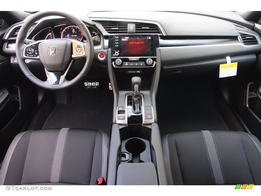 2021 Honda Civic Sport Sedan Black Dashboard Photo #141762039