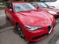 2018 Rosso (Red) Alfa Alfa Romeo Giulia Ti AWD  photo #2