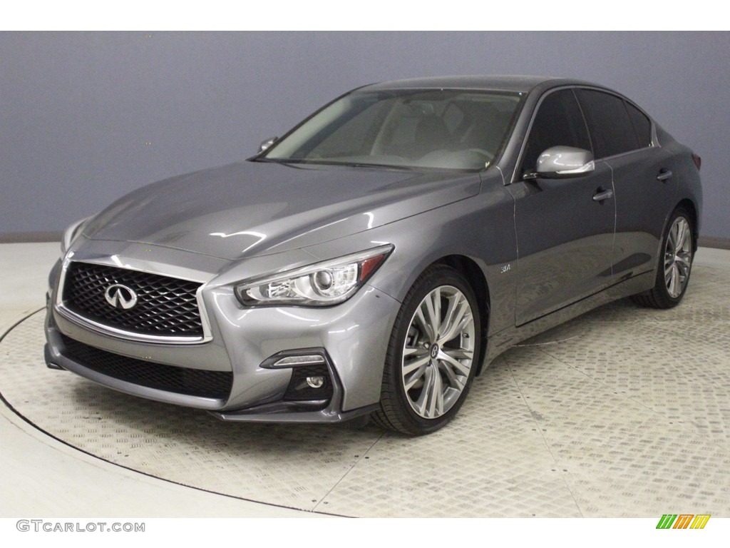 2018 Q50 3.0t - Graphite Shadow / Graphite photo #3