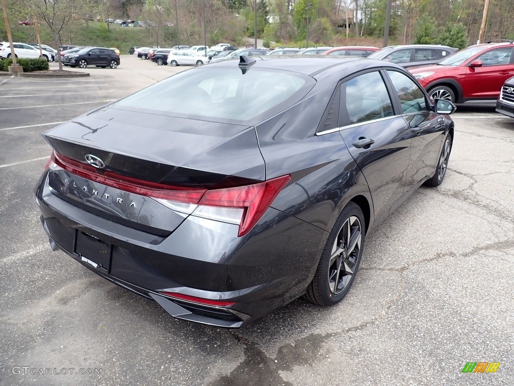 2021 Elantra SEL - Portofino Gray / Black photo #2