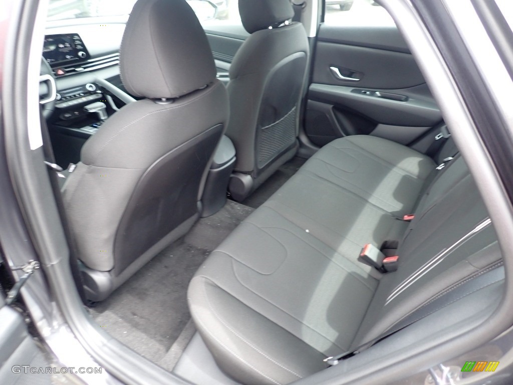 2021 Elantra SEL - Portofino Gray / Black photo #8