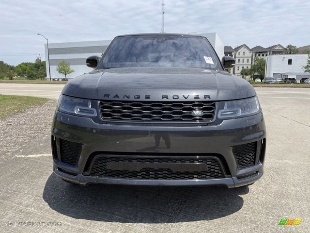2021 Range Rover Sport HST - Carpathian Gray Metallic / Pimento/Ebony photo #8