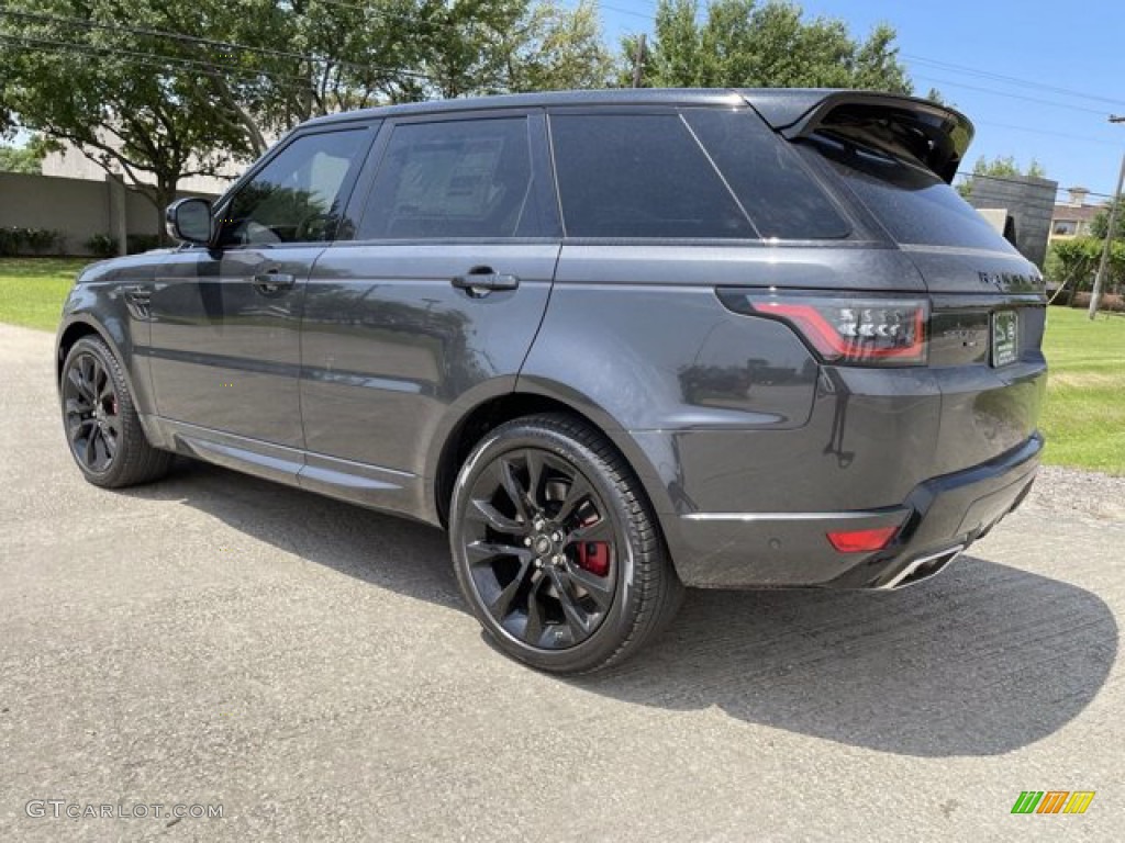 2021 Range Rover Sport HST - Carpathian Gray Metallic / Pimento/Ebony photo #10