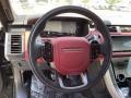 2021 Land Rover Range Rover Sport Pimento/Ebony Interior Steering Wheel Photo