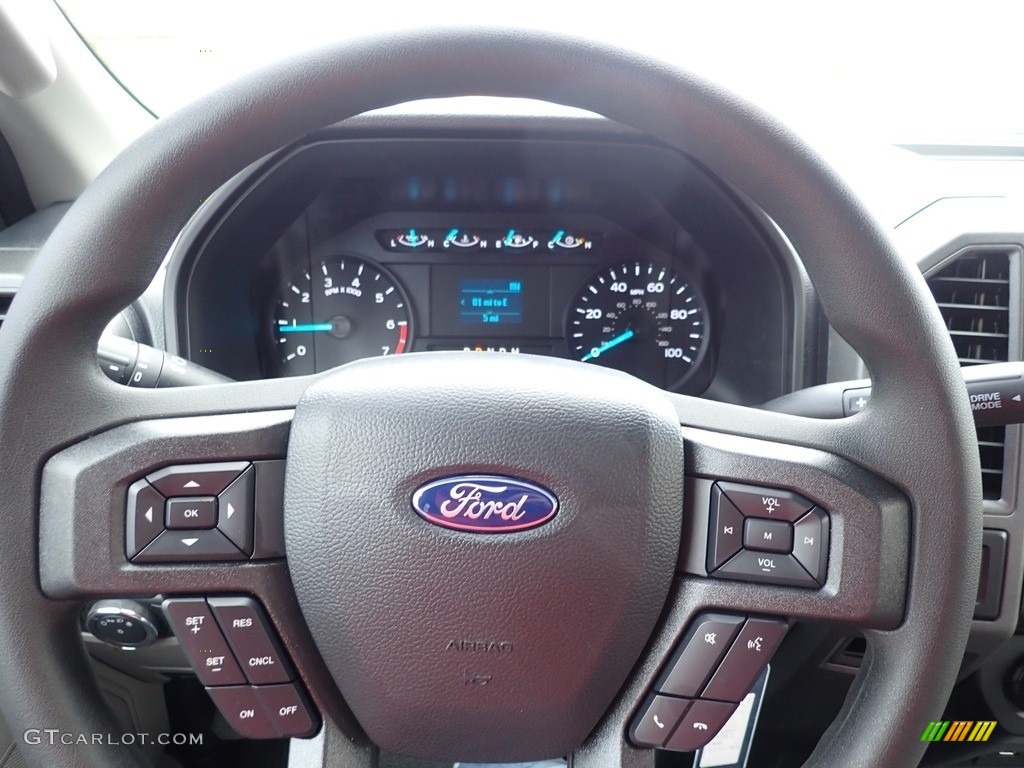 2021 F350 Super Duty XL SuperCab 4x4 - Carbonized Gray / Medium Earth Gray photo #20