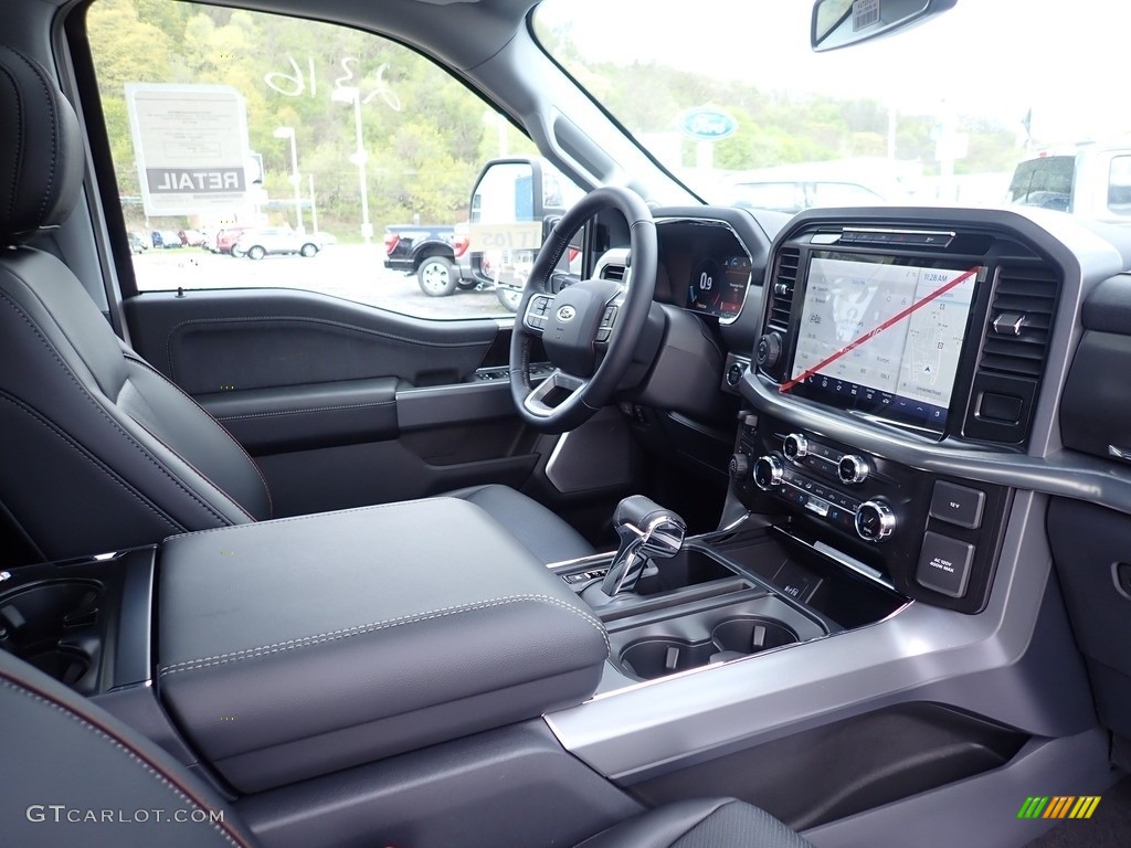2021 F150 Lariat SuperCrew 4x4 - Oxford White / Black photo #12