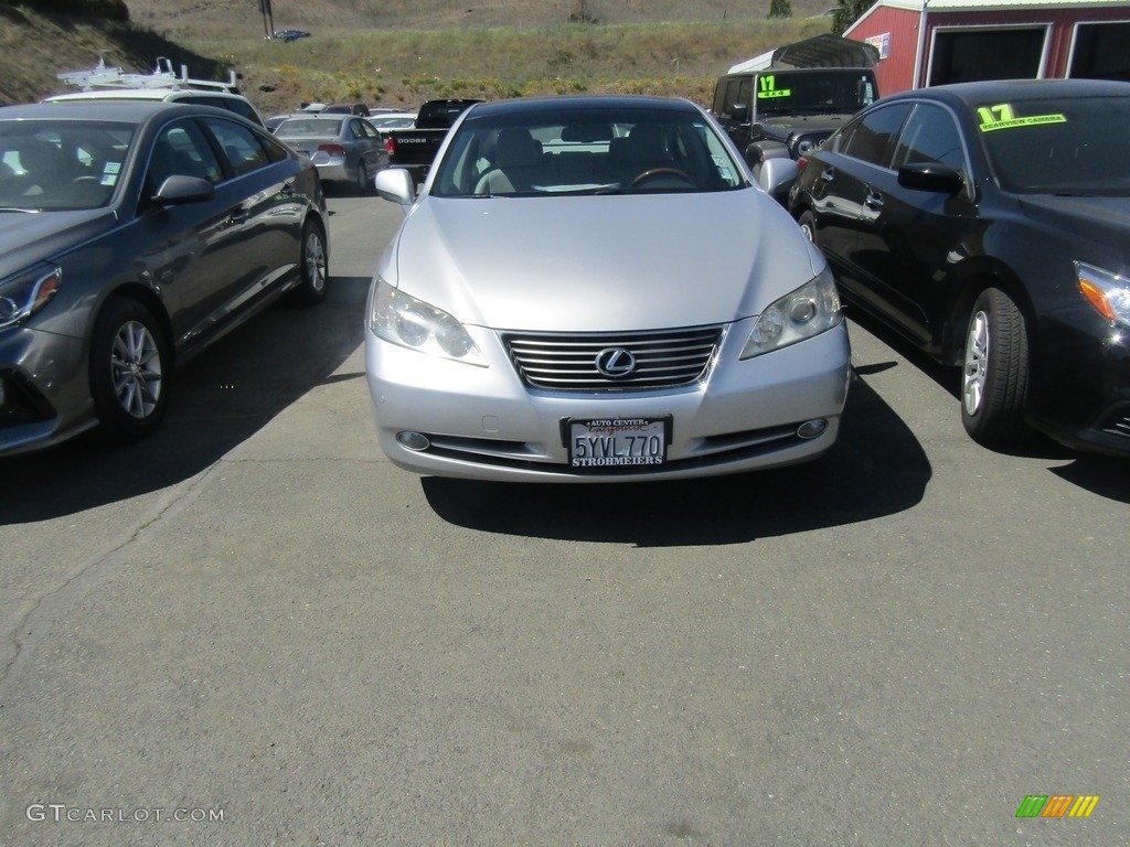 2007 ES 350 - Tungsten Silver Metallic / Black photo #2