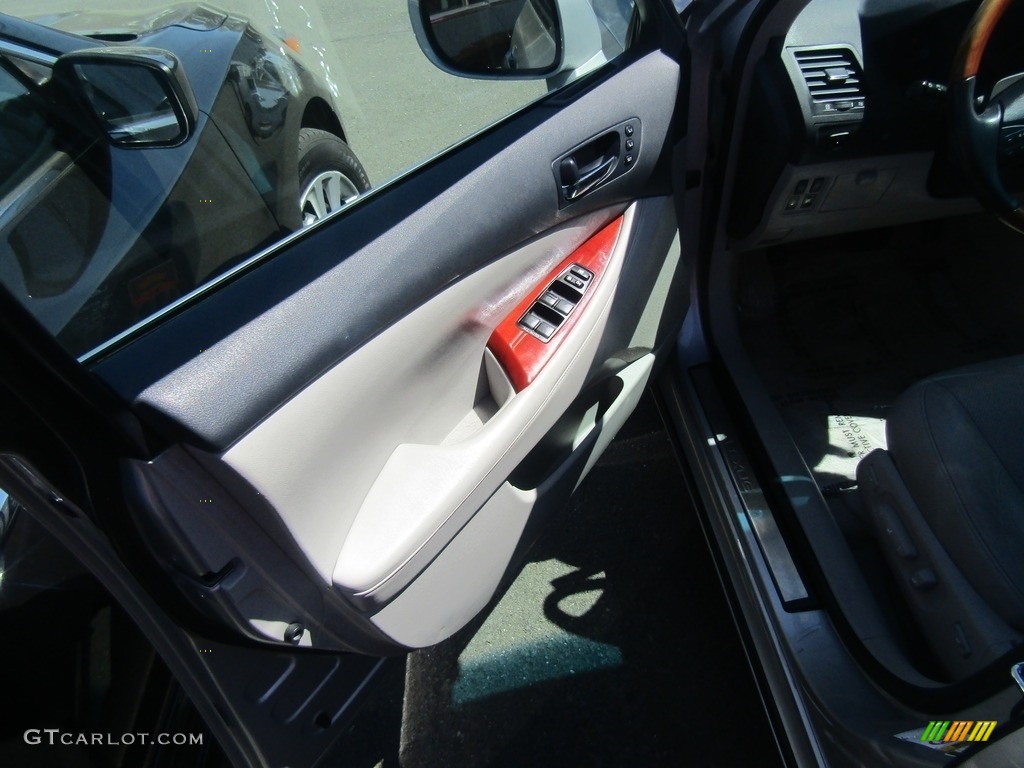 2007 ES 350 - Tungsten Silver Metallic / Black photo #9