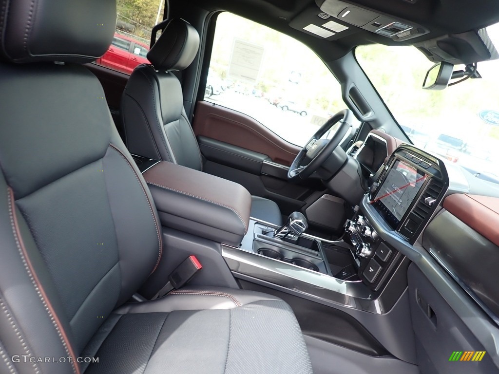 2021 Ford F150 Lariat SuperCrew 4x4 Front Seat Photo #141765371