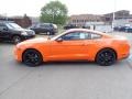 Twister Orange Tri-Coat 2021 Ford Mustang EcoBoost Fastback Exterior