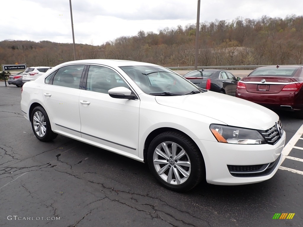 2012 Passat 2.5L SEL - Candy White / Titan Black photo #4