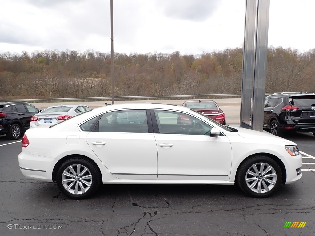 2012 Passat 2.5L SEL - Candy White / Titan Black photo #5