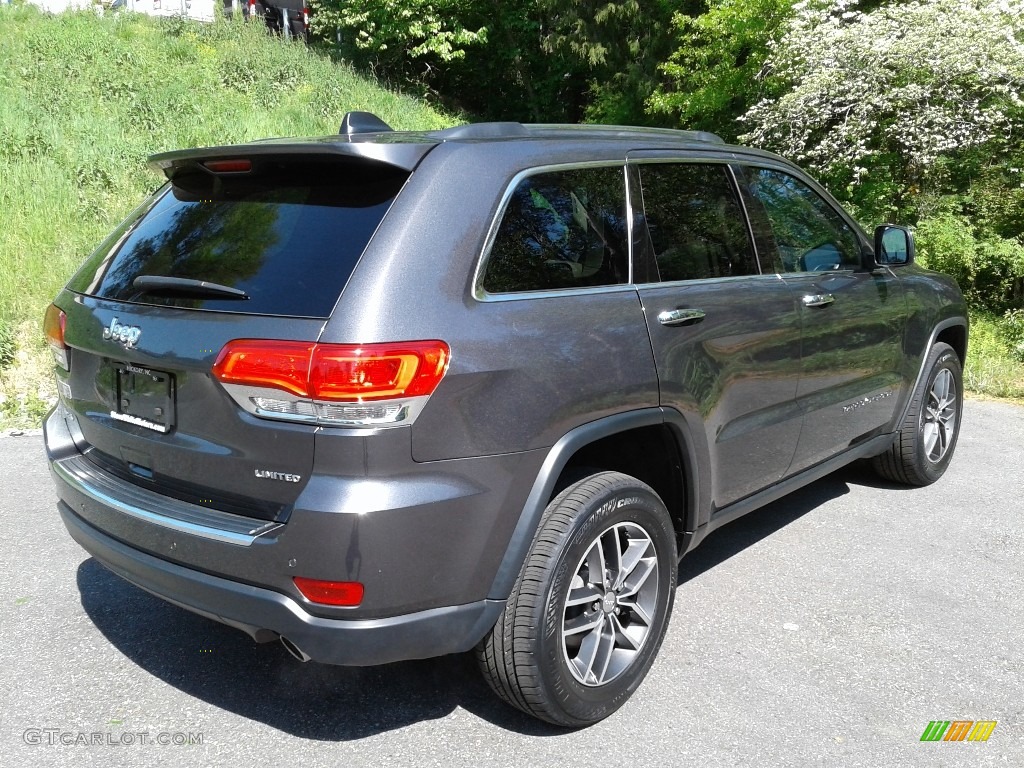 2018 Grand Cherokee Limited 4x4 - Granite Crystal Metallic / Black/Light Frost Beige photo #6