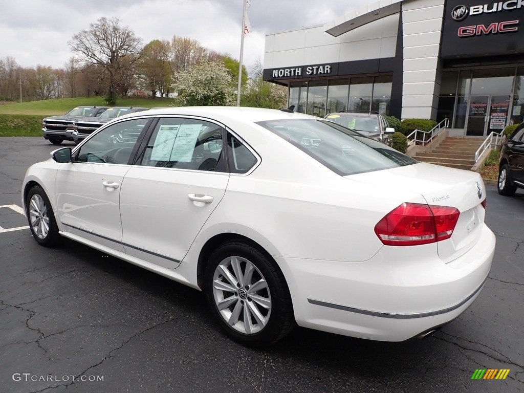 2012 Passat 2.5L SEL - Candy White / Titan Black photo #12
