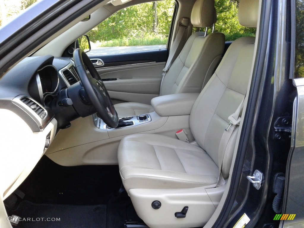 2018 Grand Cherokee Limited 4x4 - Granite Crystal Metallic / Black/Light Frost Beige photo #10