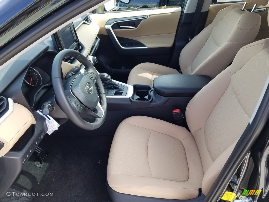 2021 RAV4 XLE AWD - Midnight Black Metallic / Nutmeg photo #2