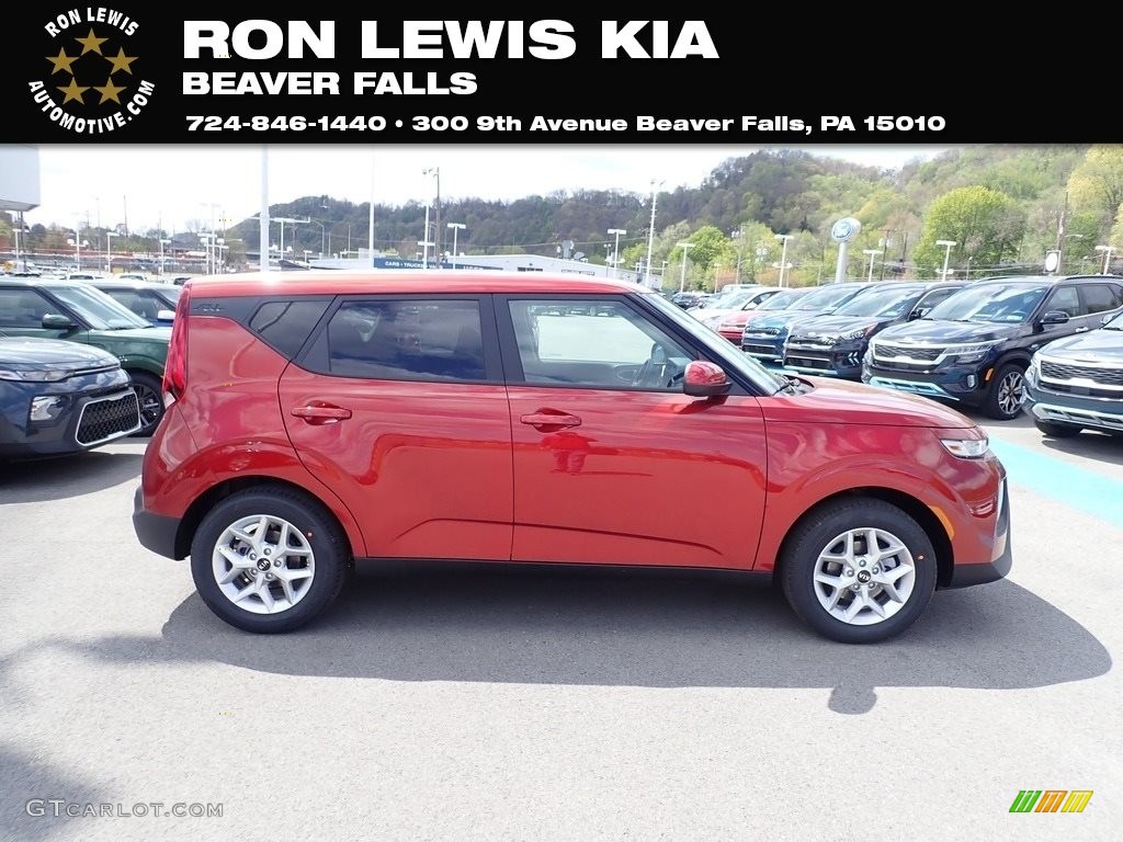 Mars Orange Kia Soul