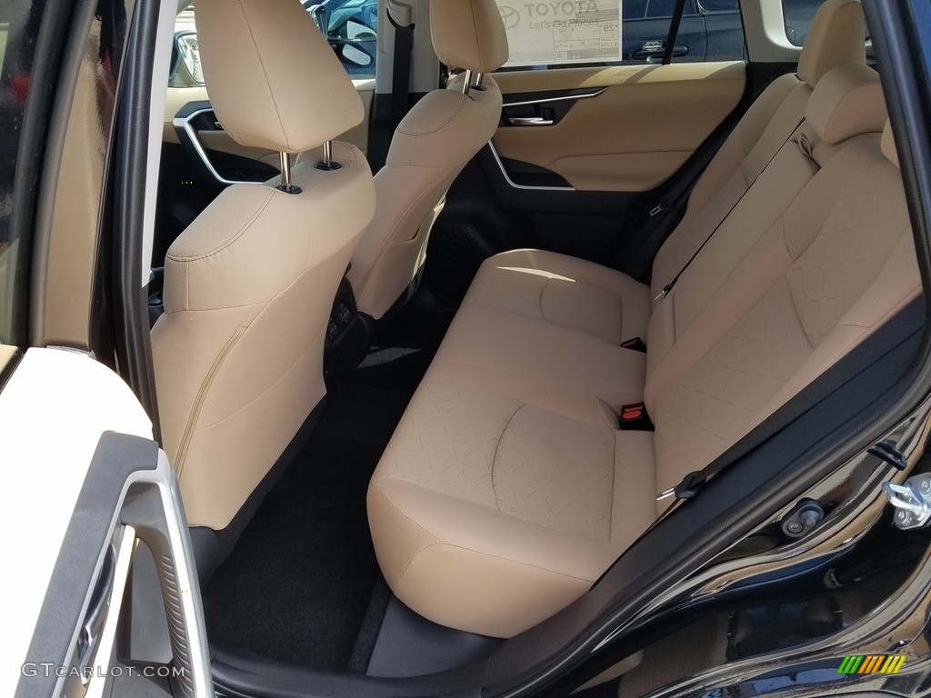 2021 RAV4 XLE AWD - Midnight Black Metallic / Nutmeg photo #3