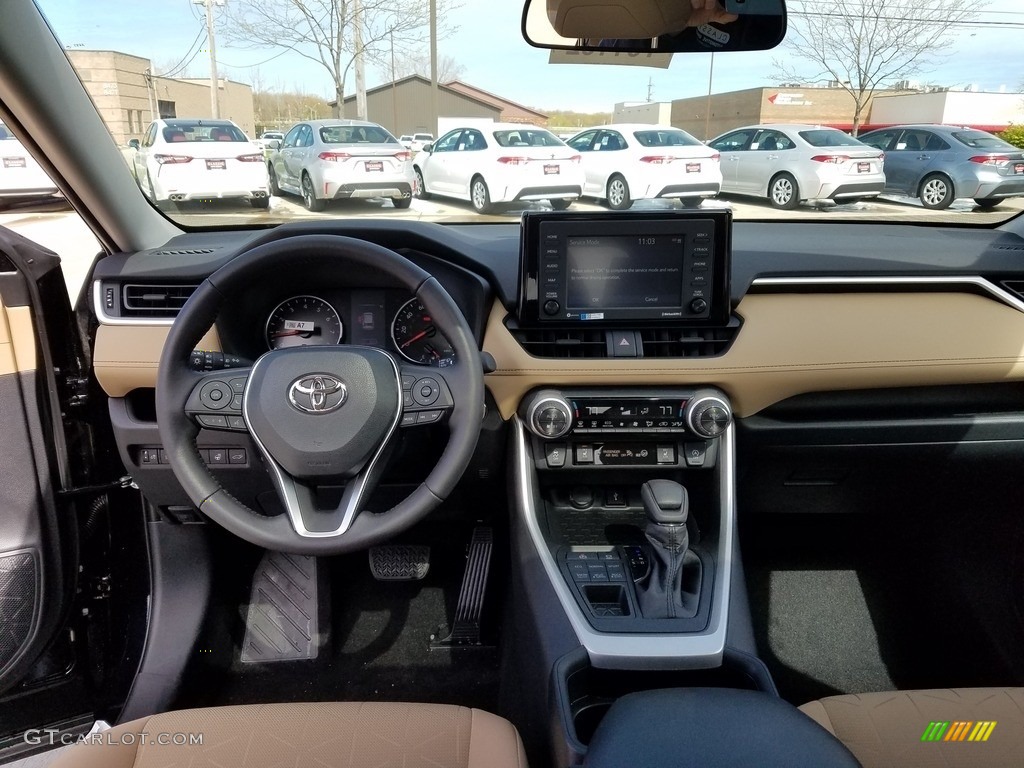2021 RAV4 XLE AWD - Midnight Black Metallic / Nutmeg photo #4