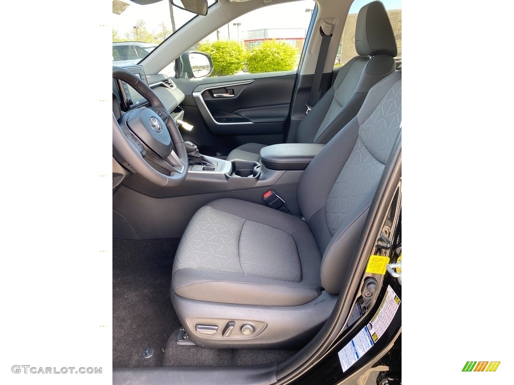 2021 RAV4 XLE AWD - Midnight Black Metallic / Black photo #2